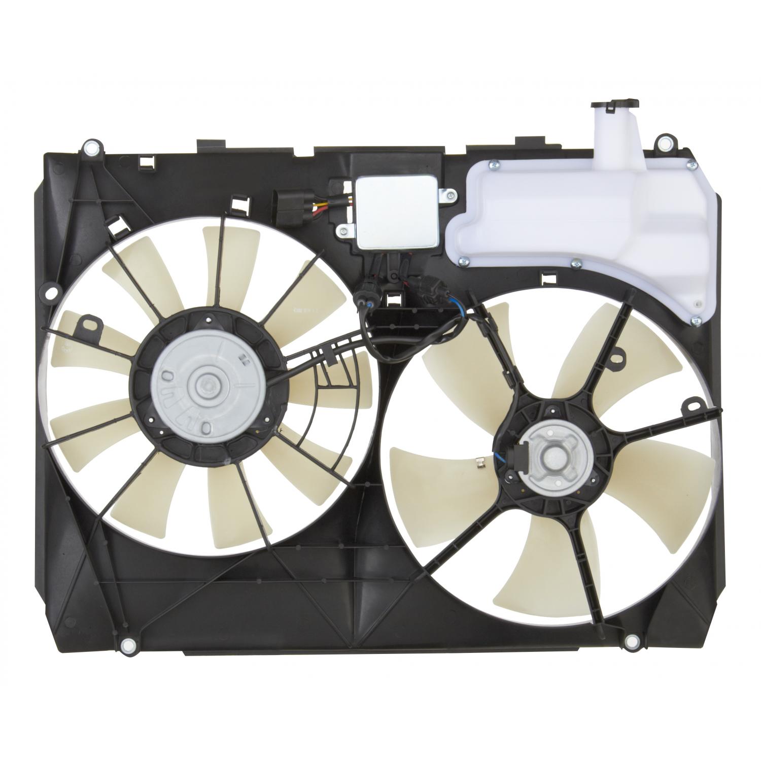 Spectra Premium CF20031 - Dual Radiator and Condenser Fan Assembly Spectra Premium CF20031 Dual Radiator and Condenser Fan Assembly product image 3 of 4
