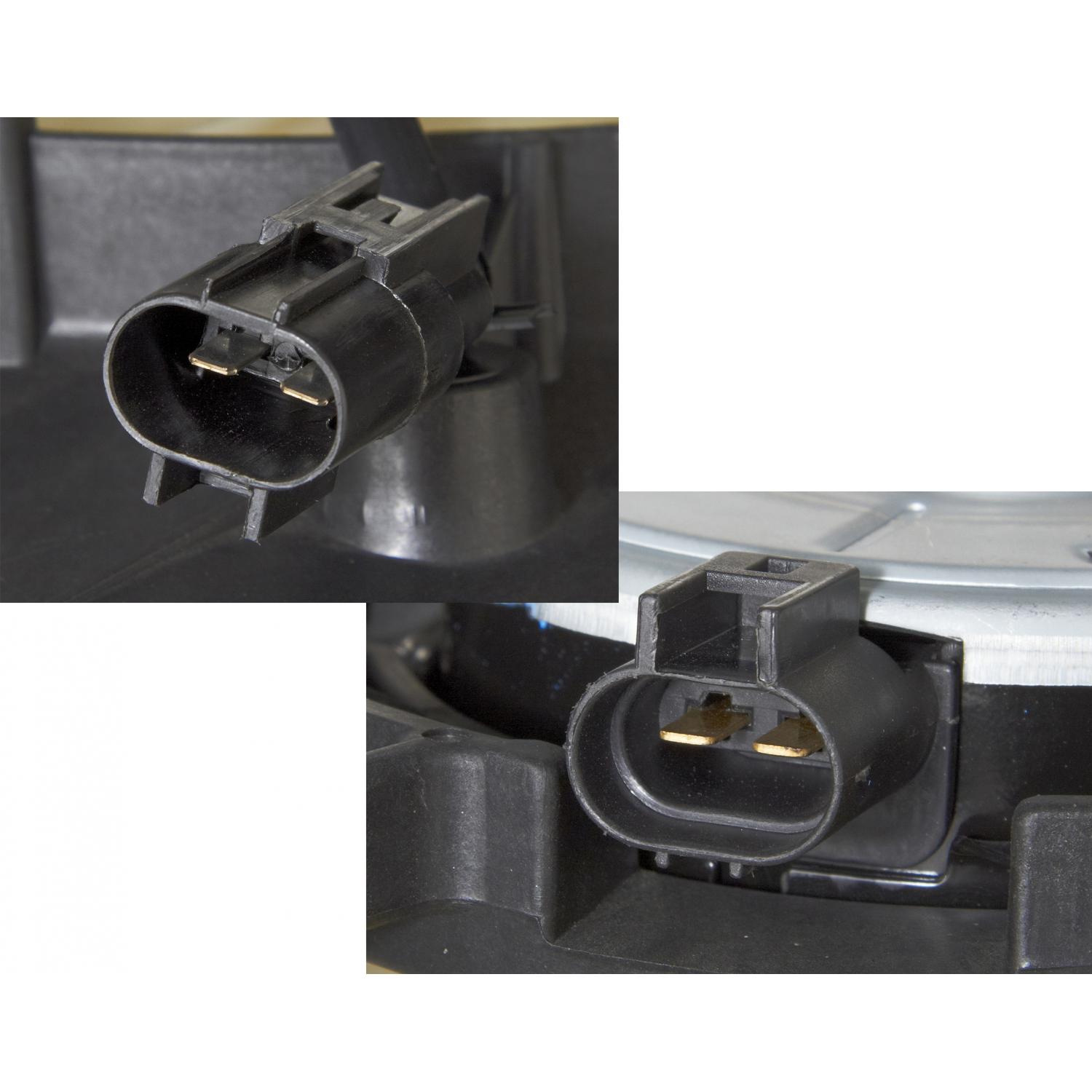 Spectra Premium CF20063 Dual Radiator and Condenser Fan Assembly product image 2 of 4