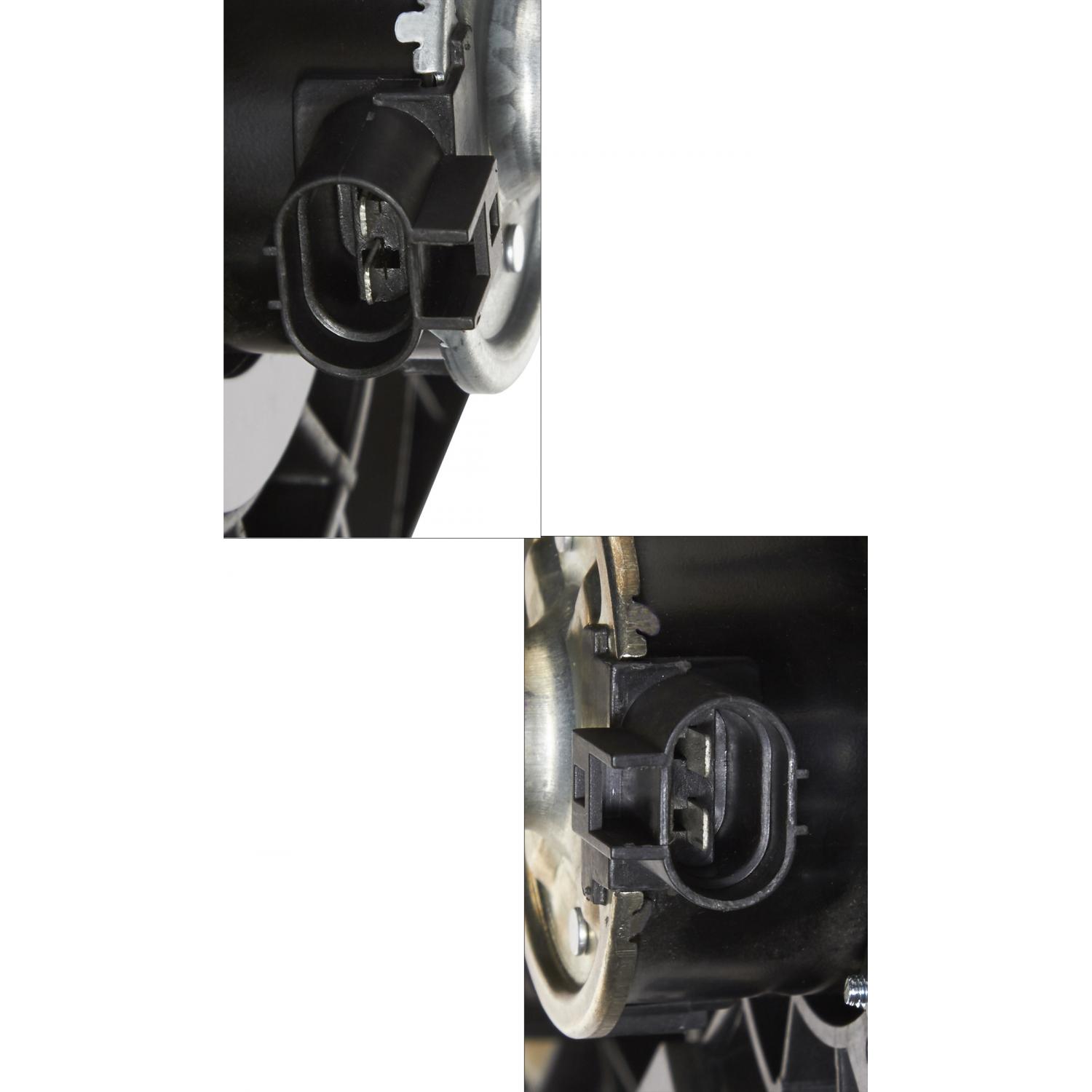 Spectra Premium CF20066 - Dual Radiator and Condenser Fan Assembly Spectra Premium CF20066 Dual Radiator and Condenser Fan Assembly product image 2 of 4
