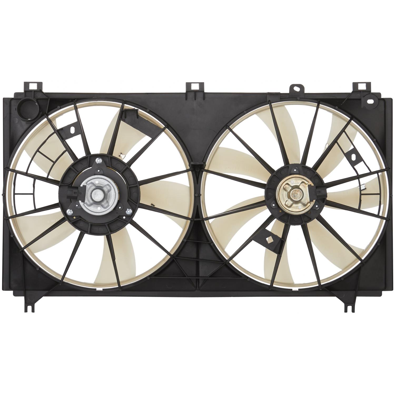 Spectra Premium CF20066 - Dual Radiator and Condenser Fan Assembly Spectra Premium CF20066 Dual Radiator and Condenser Fan Assembly product image 3 of 4