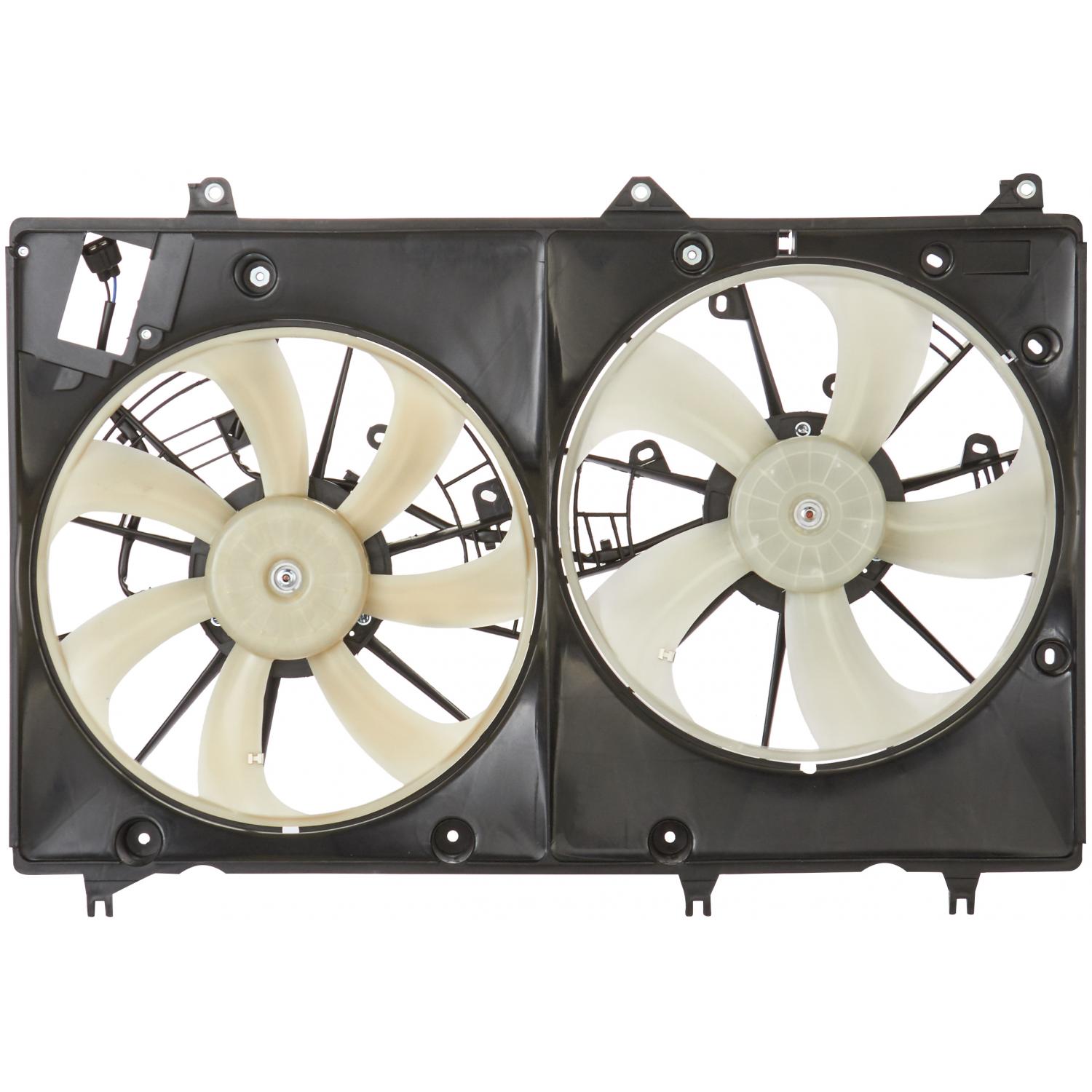 Spectra Premium CF20087 - Dual Radiator and Condenser Fan Assembly Spectra Premium CF20087 Dual Radiator and Condenser Fan Assembly product image 1 of 4