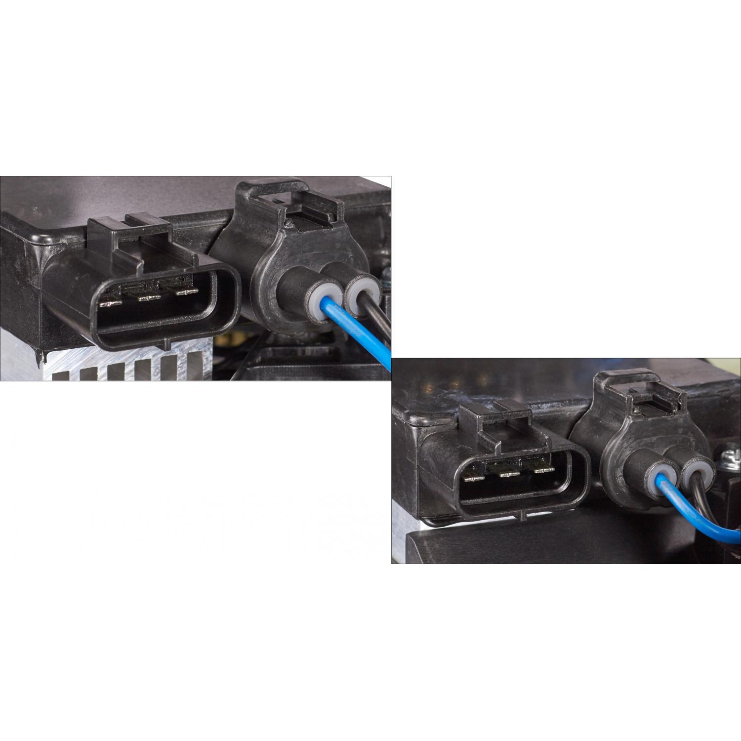 Spectra Premium CF20107 - Dual Radiator and Condenser Fan Assembly Spectra Premium CF20107 Dual Radiator and Condenser Fan Assembly product image 2 of 4