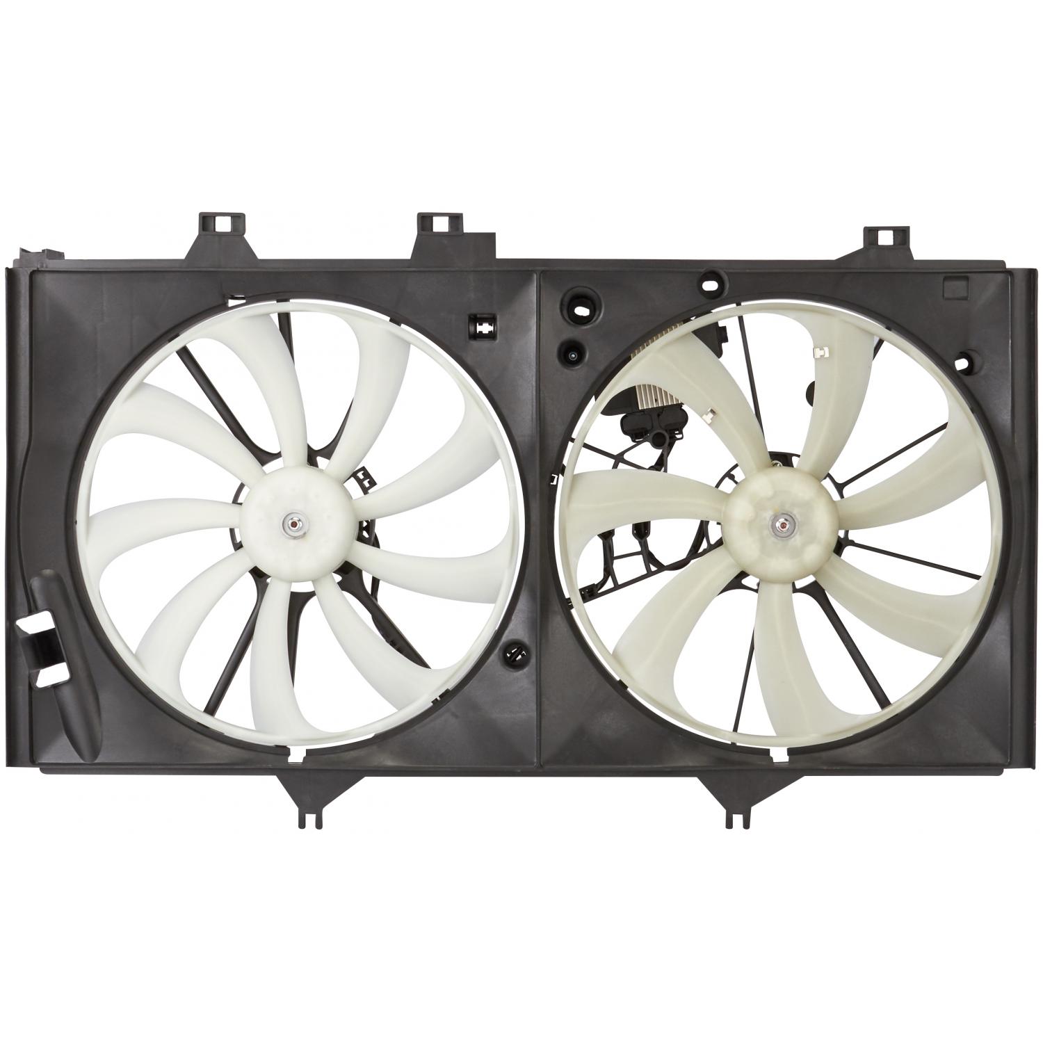 Spectra Premium CF20108 - Dual Radiator and Condenser Fan Assembly Spectra Premium CF20108 Dual Radiator and Condenser Fan Assembly product image 1 of 4