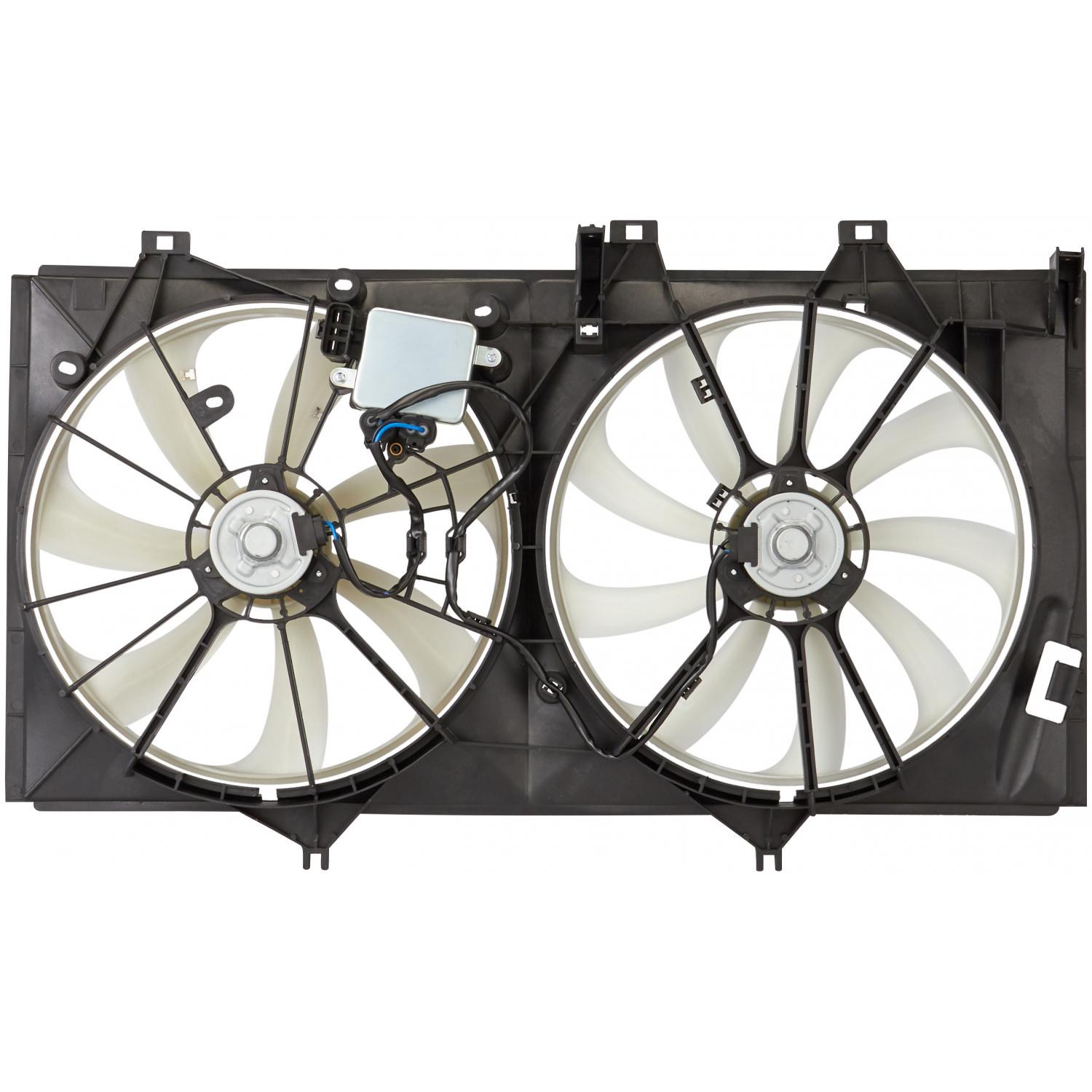 Spectra Premium CF20108 - Dual Radiator and Condenser Fan Assembly Spectra Premium CF20108 Dual Radiator and Condenser Fan Assembly product image 3 of 4