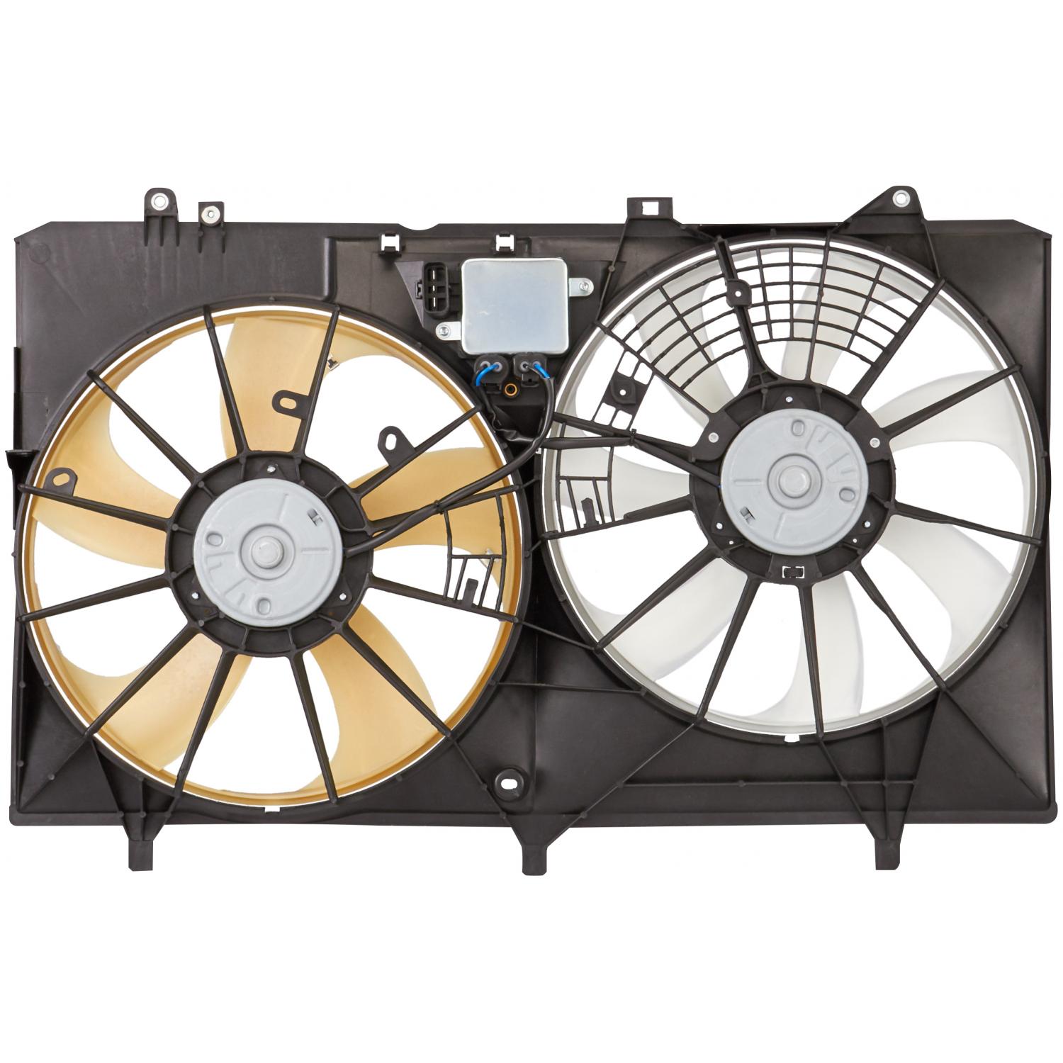 Spectra Premium CF20109 - Dual Radiator and Condenser Fan Assembly Spectra Premium CF20109 Dual Radiator and Condenser Fan Assembly product image 3 of 4