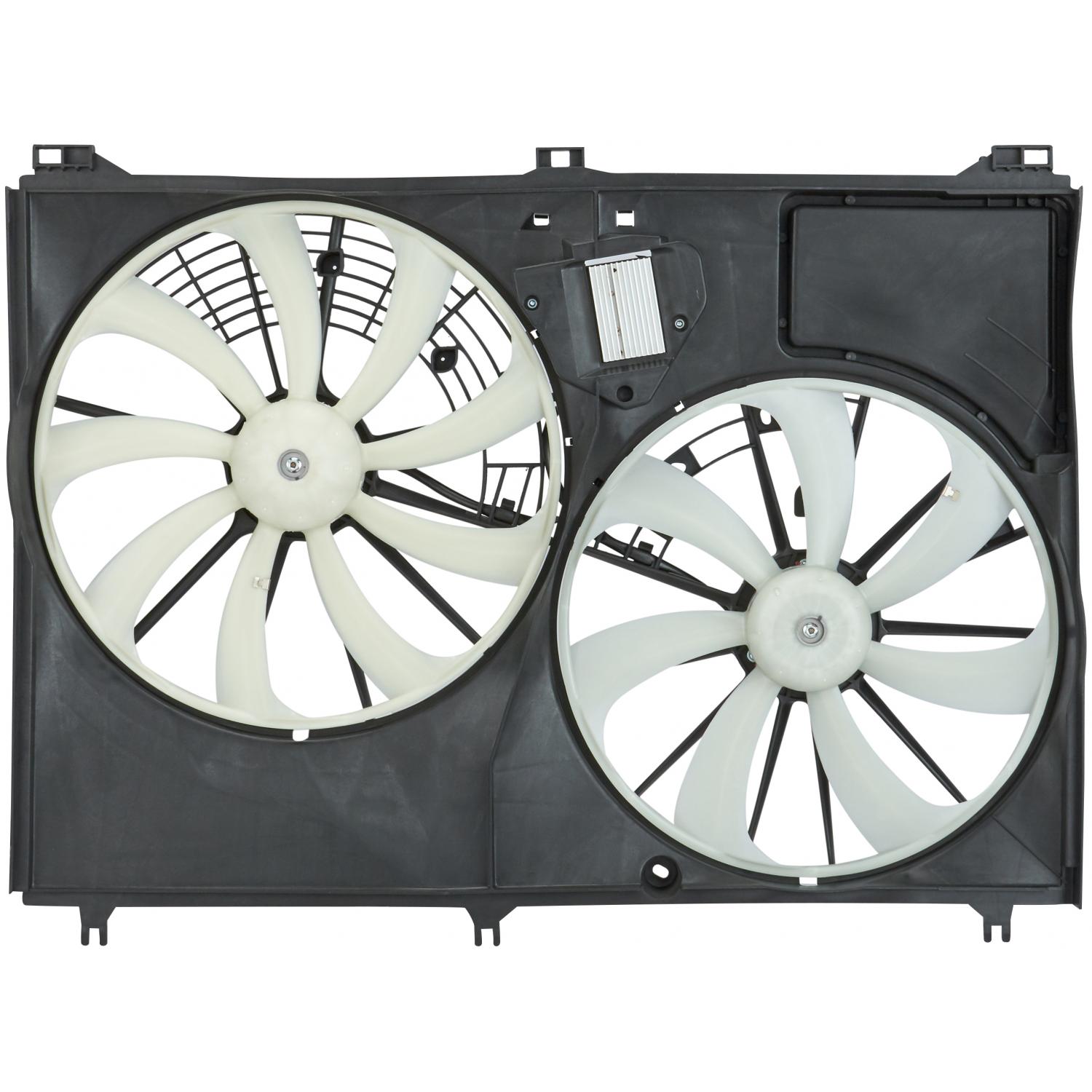 Spectra Premium CF20113 Dual Radiator and Condenser Fan Assembly product image 1 of 4
