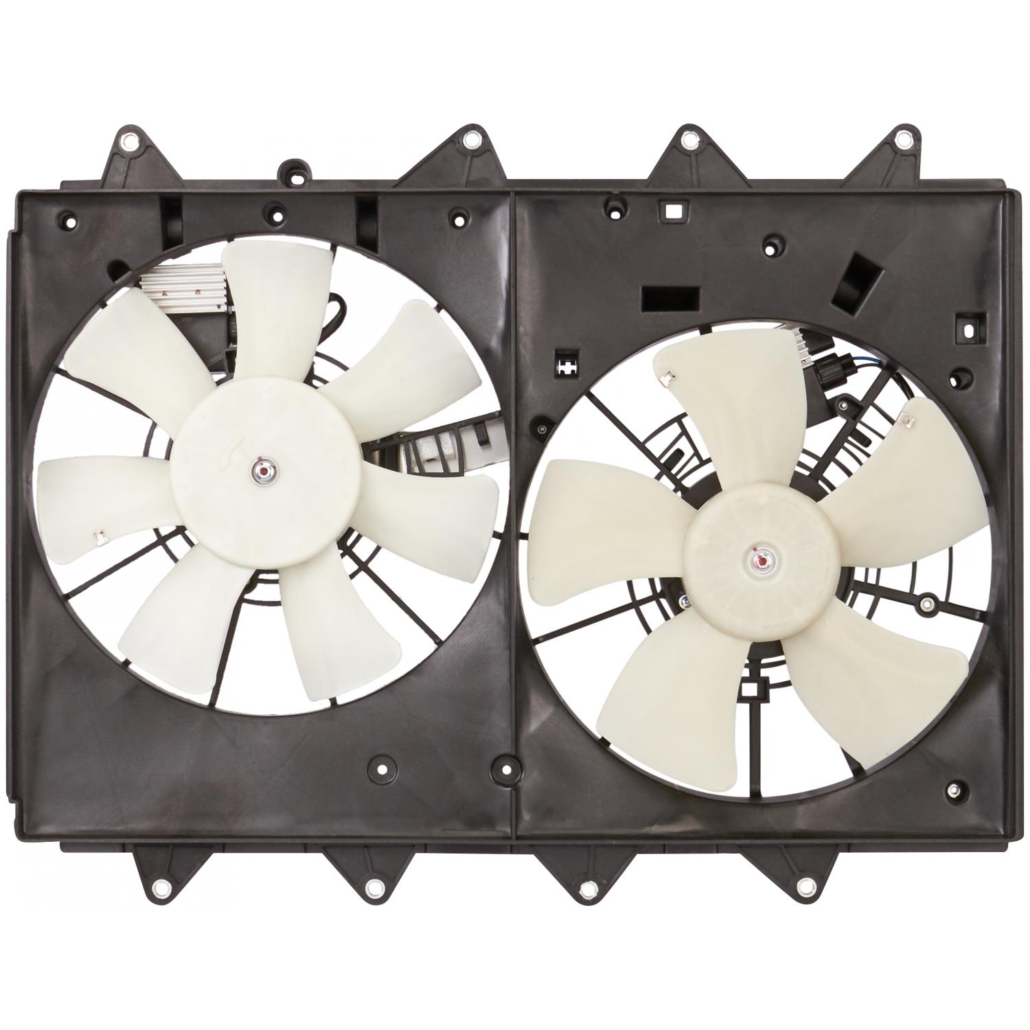 Spectra Premium CF21025 Dual Radiator and Condenser Fan Assembly product image 1 of 4
