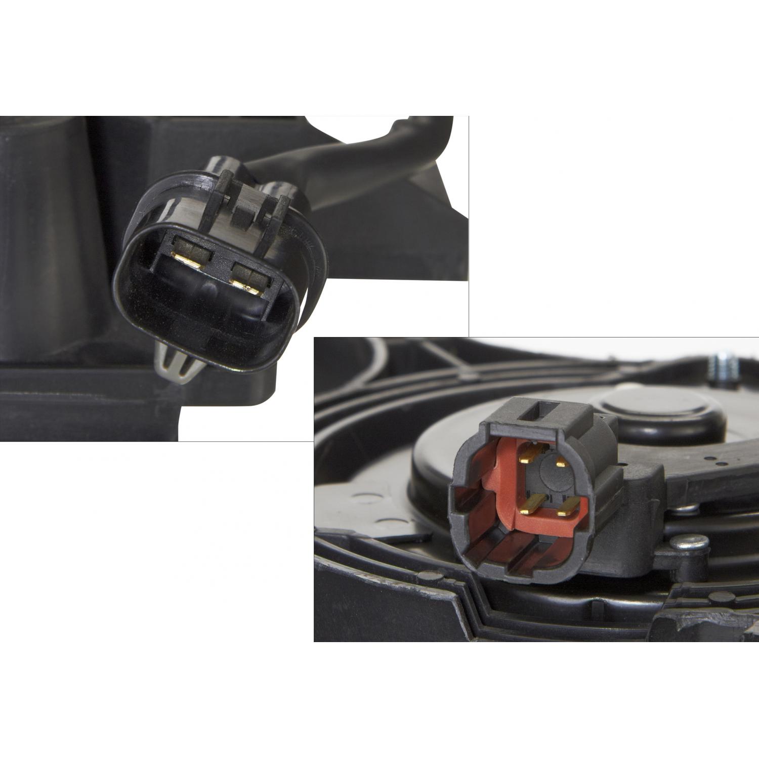 Spectra Premium CF22025 - Dual Radiator and Condenser Fan Assembly Spectra Premium CF22025 Dual Radiator and Condenser Fan Assembly product image 2 of 4