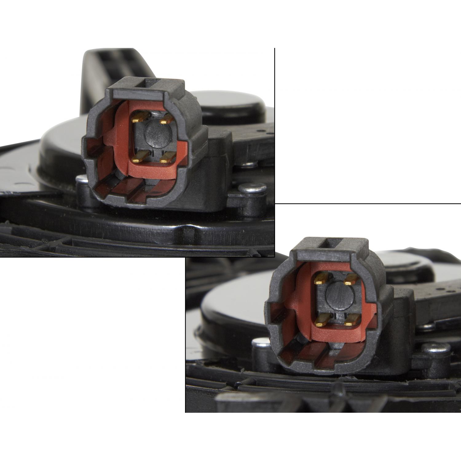 Spectra Premium CF23004 - Dual Radiator and Condenser Fan Assembly Spectra Premium CF23004 Dual Radiator and Condenser Fan Assembly product image 2 of 4