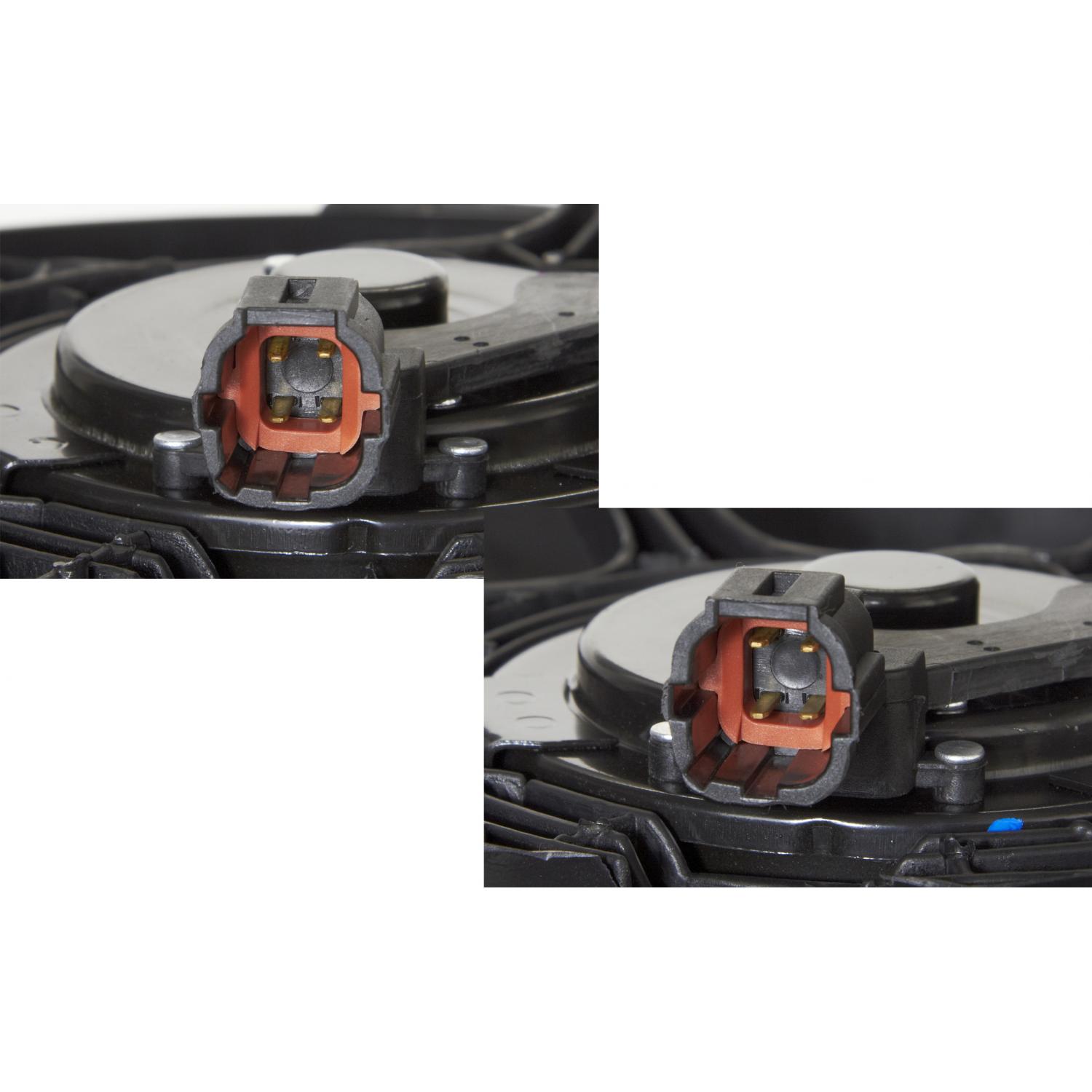 Spectra Premium CF23010 - Dual Radiator and Condenser Fan Assembly Spectra Premium CF23010 Dual Radiator and Condenser Fan Assembly product image 2 of 4