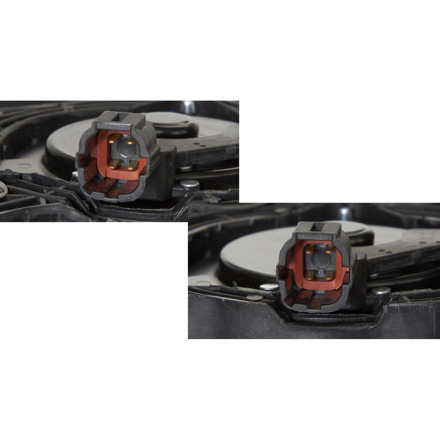Spectra Premium CF23020 - Dual Radiator and Condenser Fan Assembly Spectra Premium CF23020 Dual Radiator and Condenser Fan Assembly product image 2 of 4