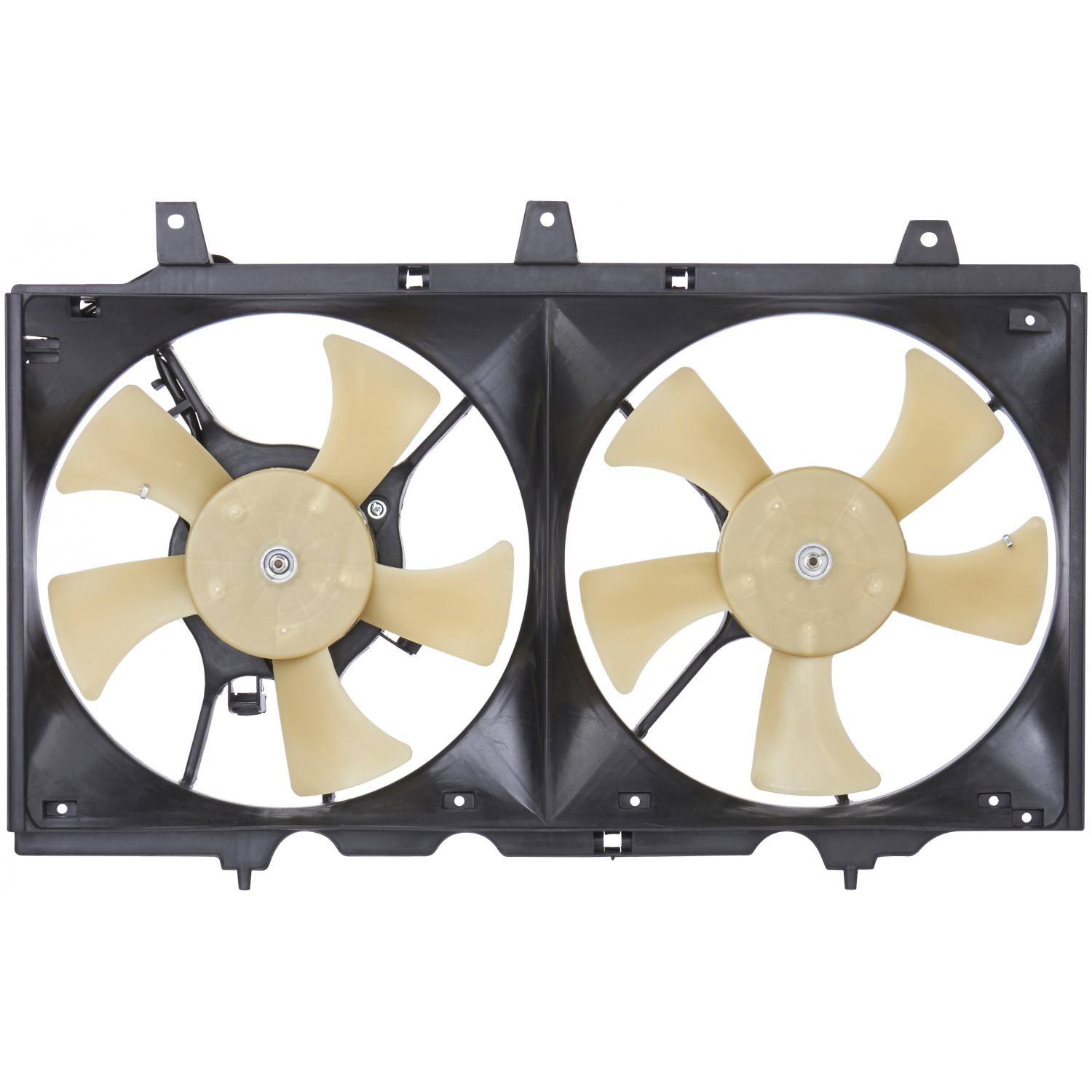 Spectra Premium CF23037 Dual Radiator and Condenser Fan Assembly product image 1 of 4