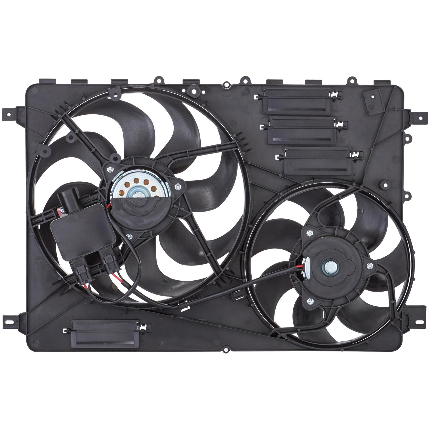 Spectra Premium CF28002 - Dual Radiator and Condenser Fan Assembly Spectra Premium CF28002 Dual Radiator and Condenser Fan Assembly product image 3 of 4