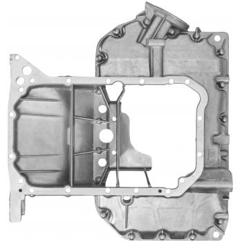 2001 Audi A6 Engine Oil Pan Upper Spectra Premium VWP57A image 3 of 4