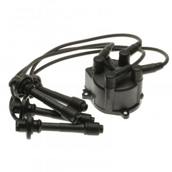1989 Toyota Corolla Distributor Cap / Spark Plug Wire Kit Standard Motor Products JH149 image 3 of 3