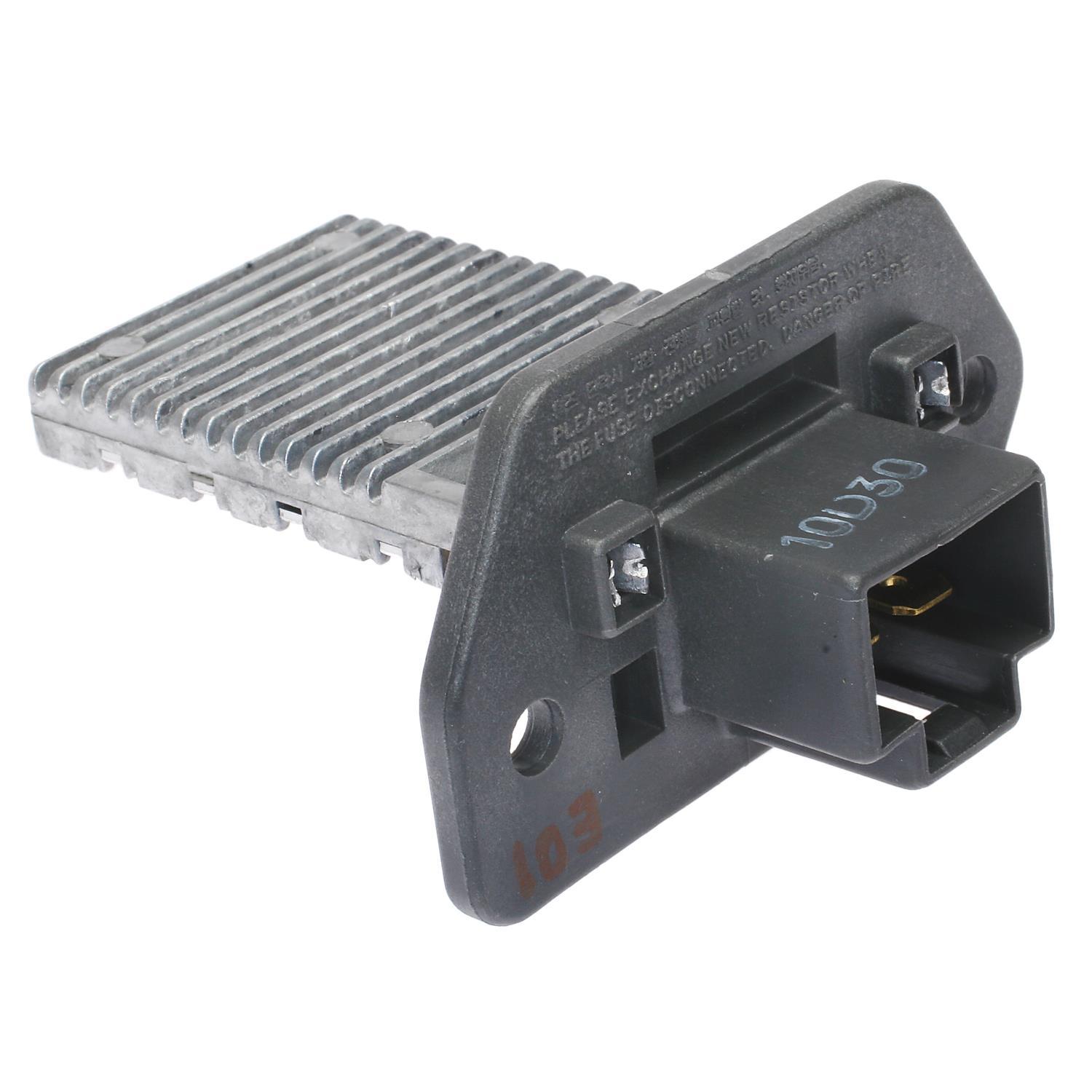 Standard Motor Products RU459 - HVAC Blower Motor Resistor Standard Motor Products RU459 HVAC Blower Motor Resistor product image 2 of 3