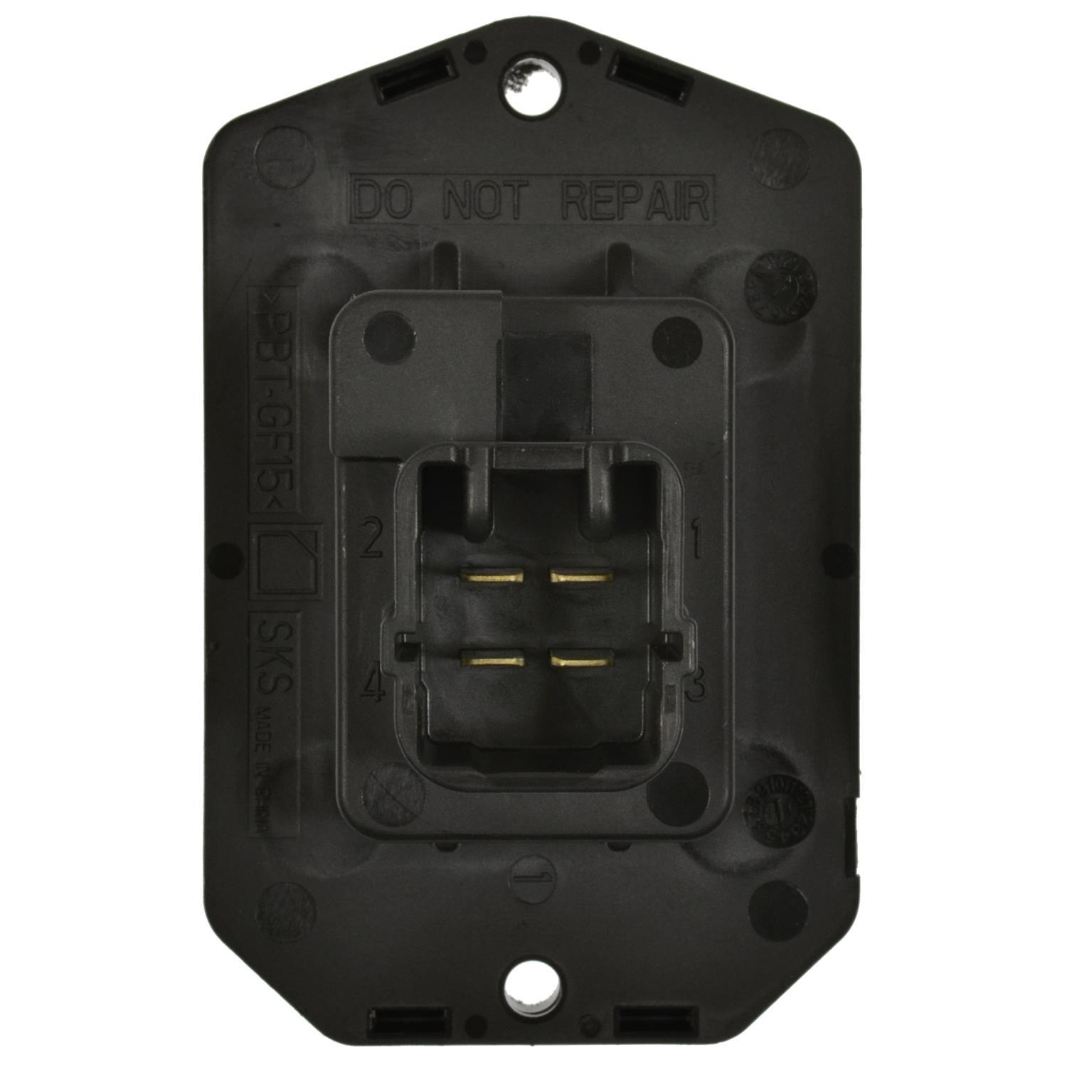 Standard Motor Products RU918 - HVAC Blower Motor Resistor Standard Motor Products RU918 HVAC Blower Motor Resistor product image 3 of 3