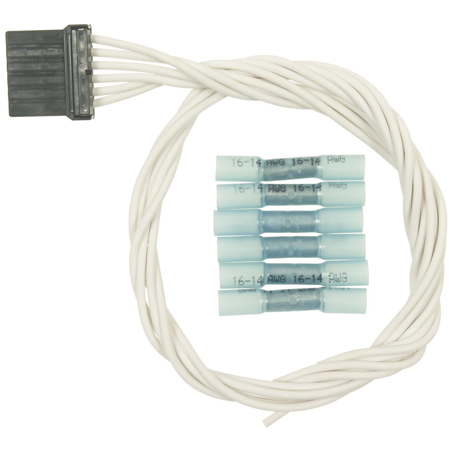 Standard Motor Products S1275 - Windshield Wiper Switch Connector Standard Motor Products S1275 Body Wiring Harness Connector product image 2 of 3