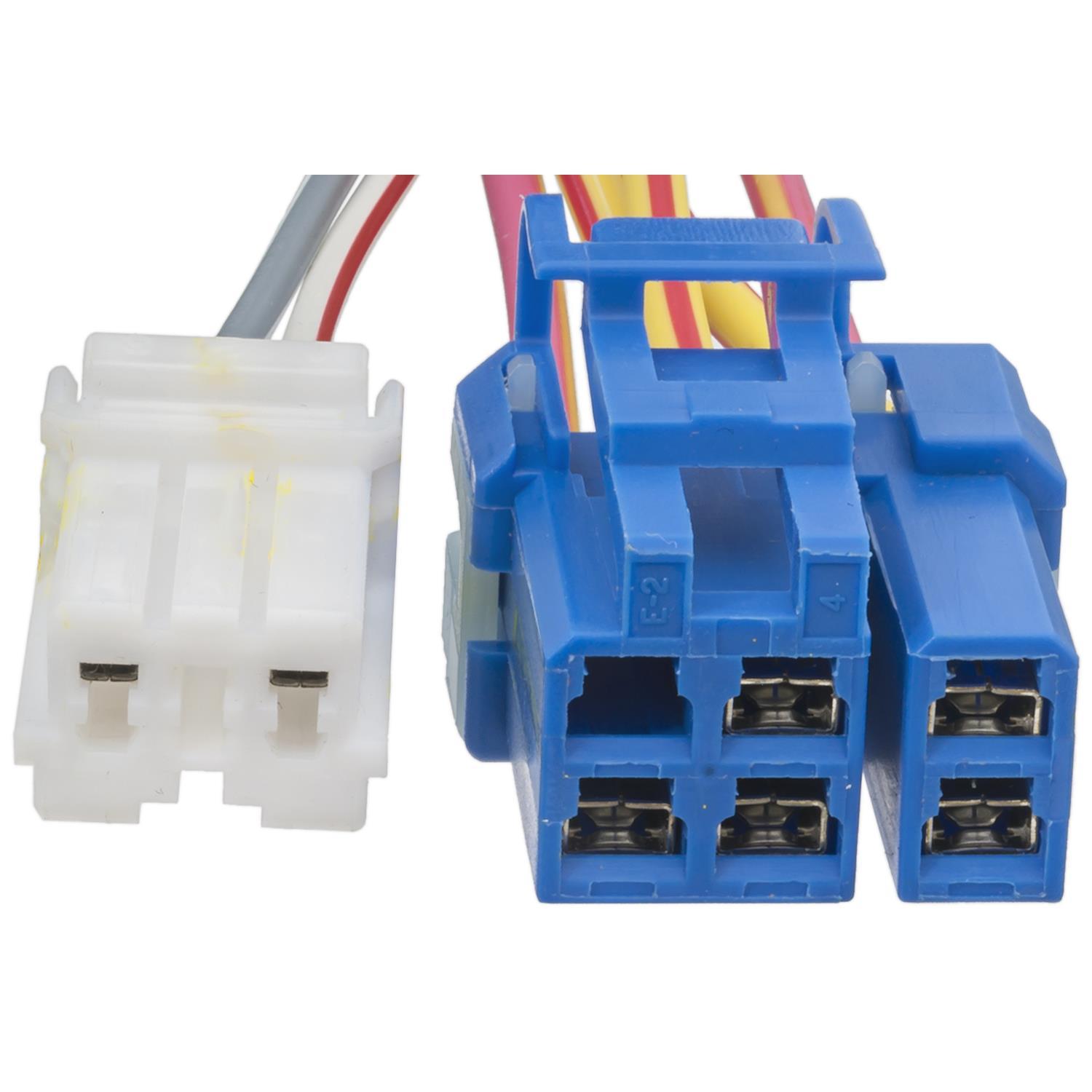 Standard Motor Products S1901 - HVAC Blower Motor Resistor Connector Standard Motor Products S1901 A/C Compressor Cut-Out Switch Harness Connector product image 3 of 4