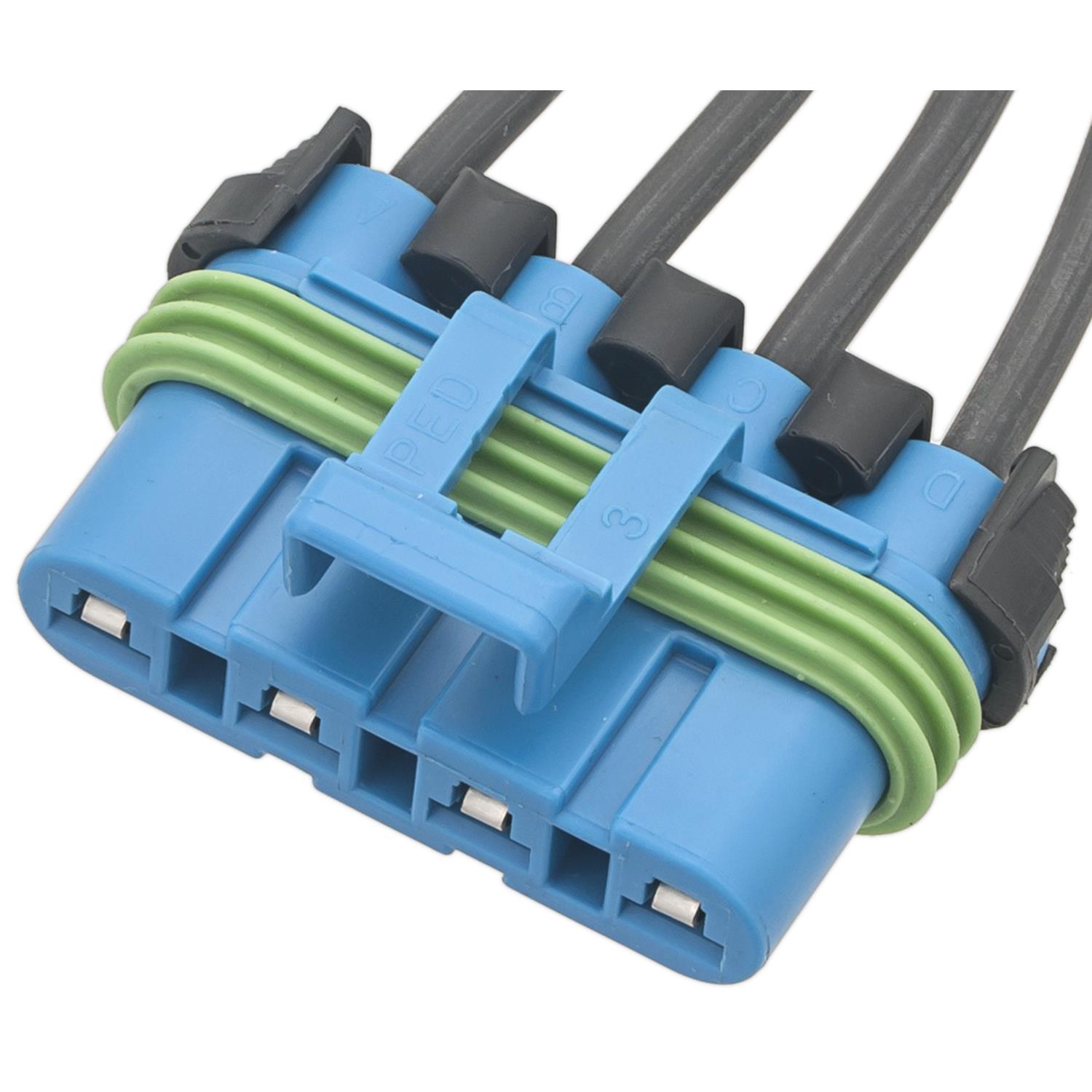 Standard Motor Products S2336 - HVAC Blower Motor Resistor Connector Standard Motor Products S2336 A/C Compressor Cut-Out Switch Harness Connector product image 1 of 4