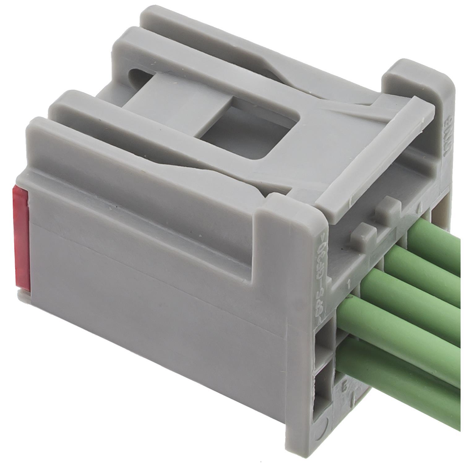 Standard Motor Products S2414 - HVAC Blower Motor Resistor Connector Standard Motor Products S2414 A/C Compressor Cut-Out Switch Harness Connector product image 1 of 4