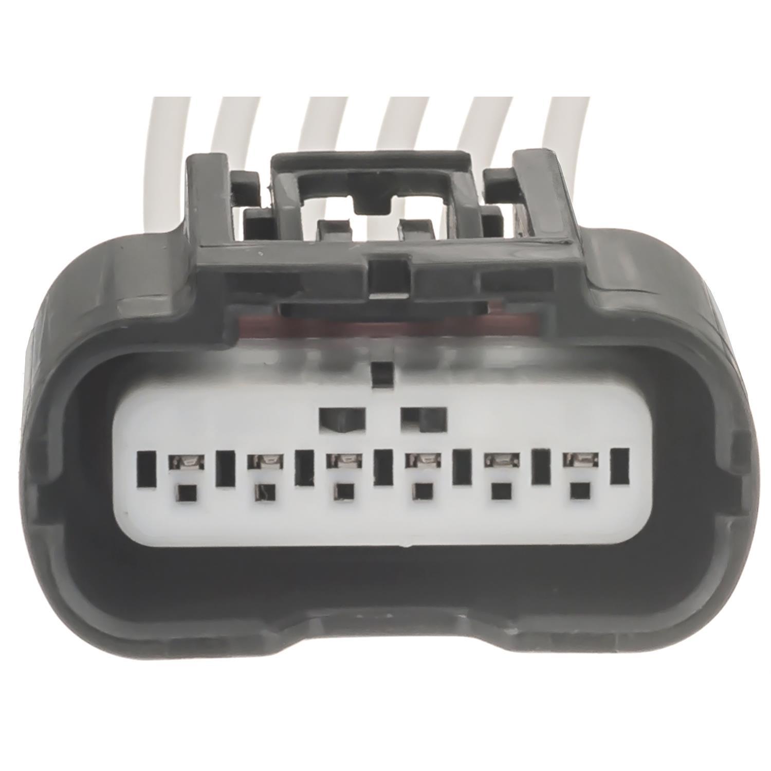 Standard Motor Products S2461 - HVAC Blower Motor Resistor Connector Standard Motor Products S2461 A/C Compressor Cut-Out Switch Harness Connector product image 1 of 4