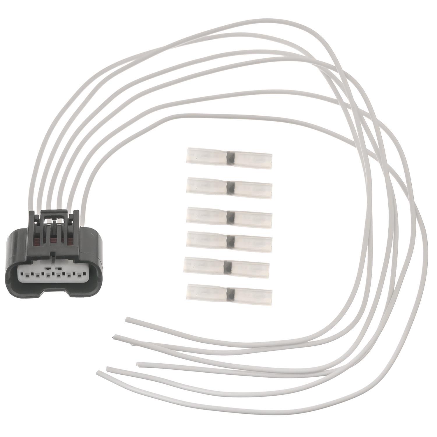 Standard Motor Products S2461 - HVAC Blower Motor Resistor Connector Standard Motor Products S2461 A/C Compressor Cut-Out Switch Harness Connector product image 3 of 4