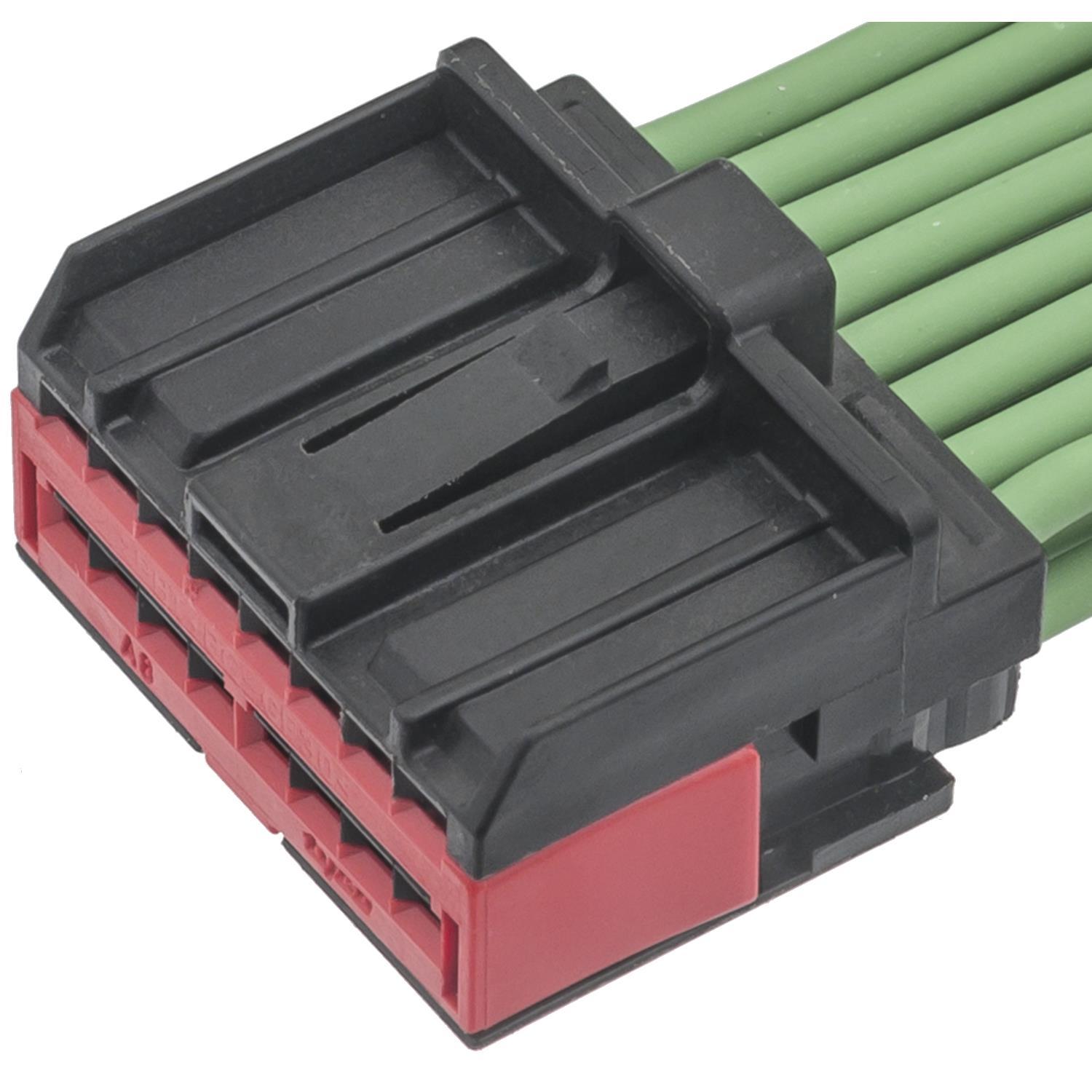 Standard Motor Products S2466 - HVAC Blower Motor Resistor Connector Standard Motor Products S2466 A/C Compressor Cut-Out Switch Harness Connector product image 2 of 4