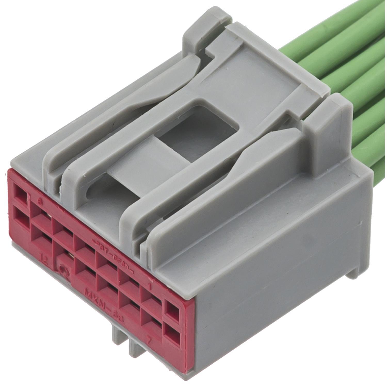 Standard Motor Products S2470 - HVAC Blower Motor Resistor Connector Standard Motor Products S2470 A/C Compressor Cut-Out Switch Harness Connector product image 2 of 4