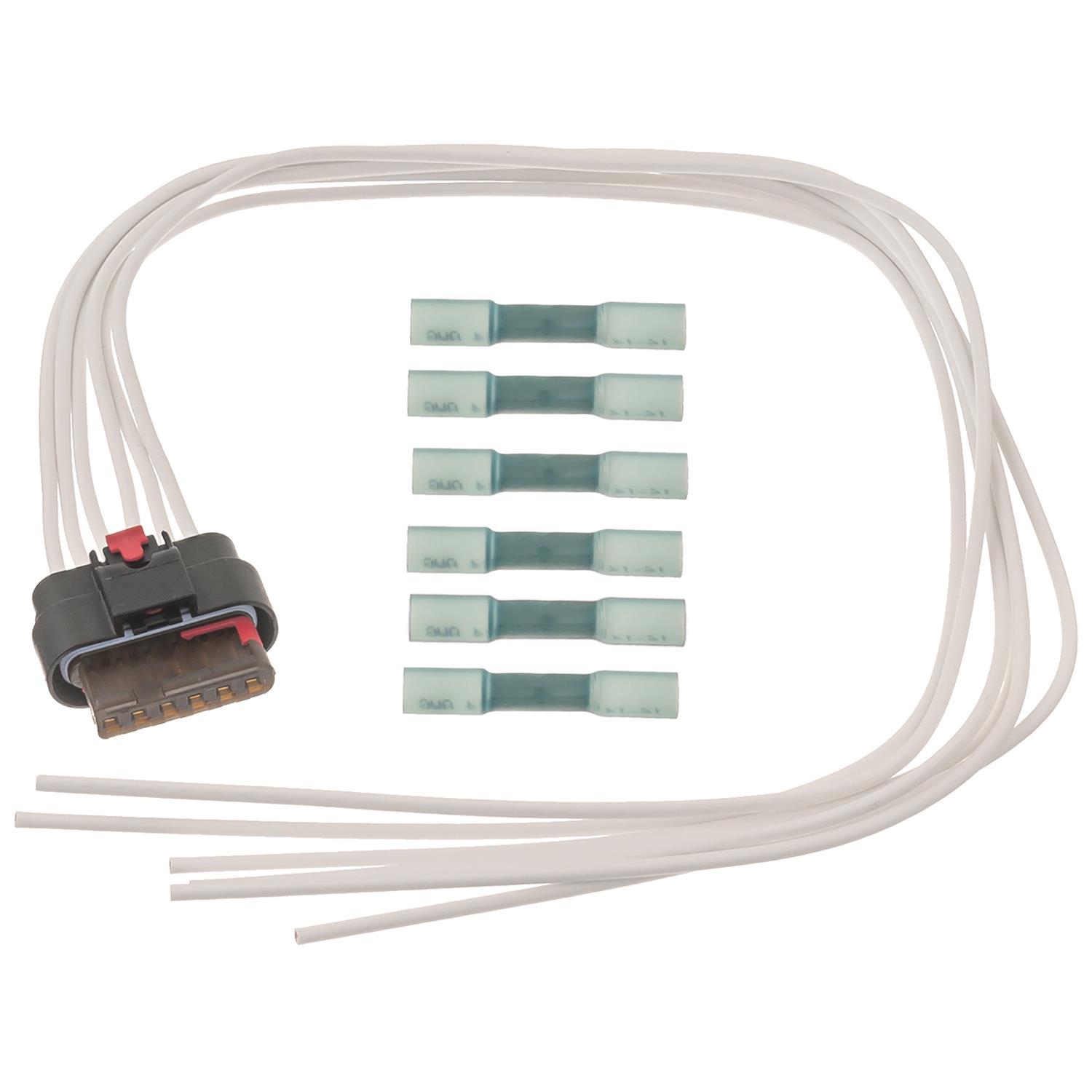 Standard Motor Products S2501 - HVAC Blower Motor Resistor Connector Standard Motor Products S2501 A/C Compressor Cut-Out Switch Harness Connector product image 2 of 4
