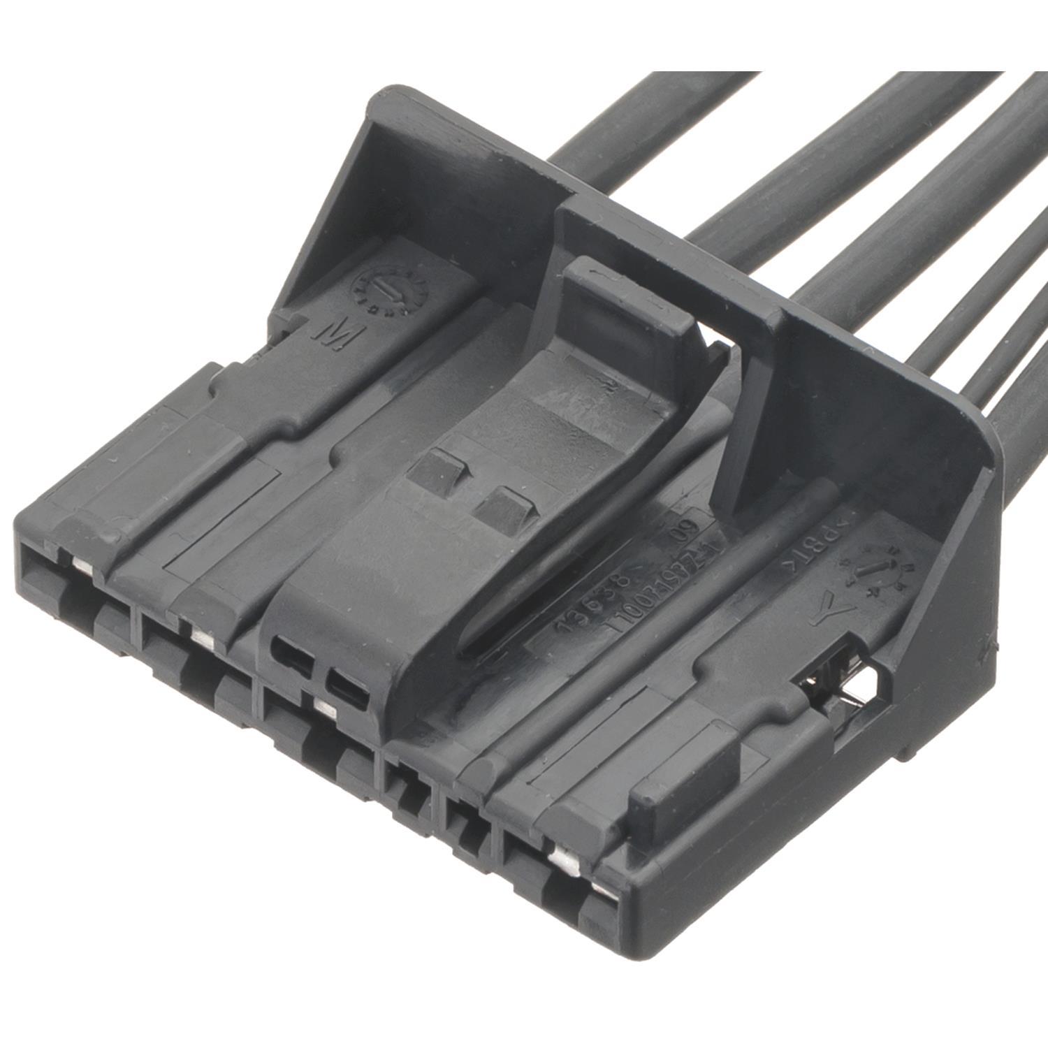 Standard Motor Products S2512 - HVAC Blower Motor Resistor Connector Standard Motor Products S2512 A/C Compressor Cut-Out Switch Harness Connector product image 3 of 4