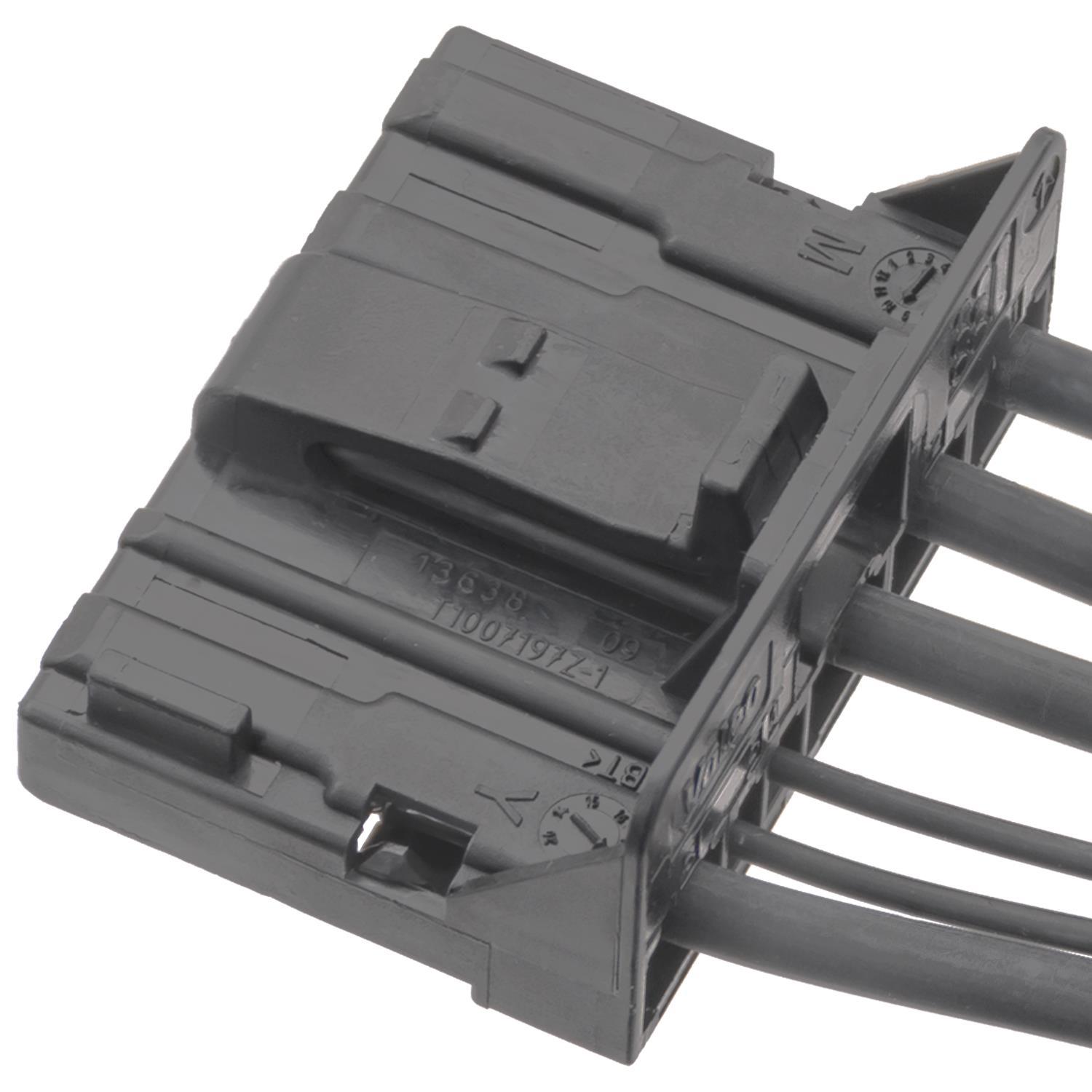 Standard Motor Products S2512 - HVAC Blower Motor Resistor Connector Standard Motor Products S2512 A/C Compressor Cut-Out Switch Harness Connector product image 4 of 4