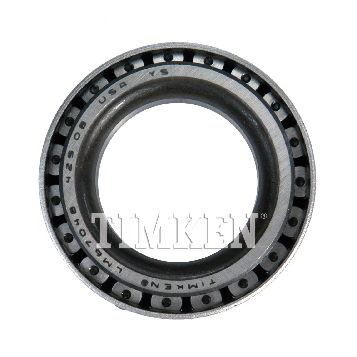 Timken LM67048 - Wheel Bearing Timken LM67048 Manual Trans Countershaft Bearing product image 3 of 8