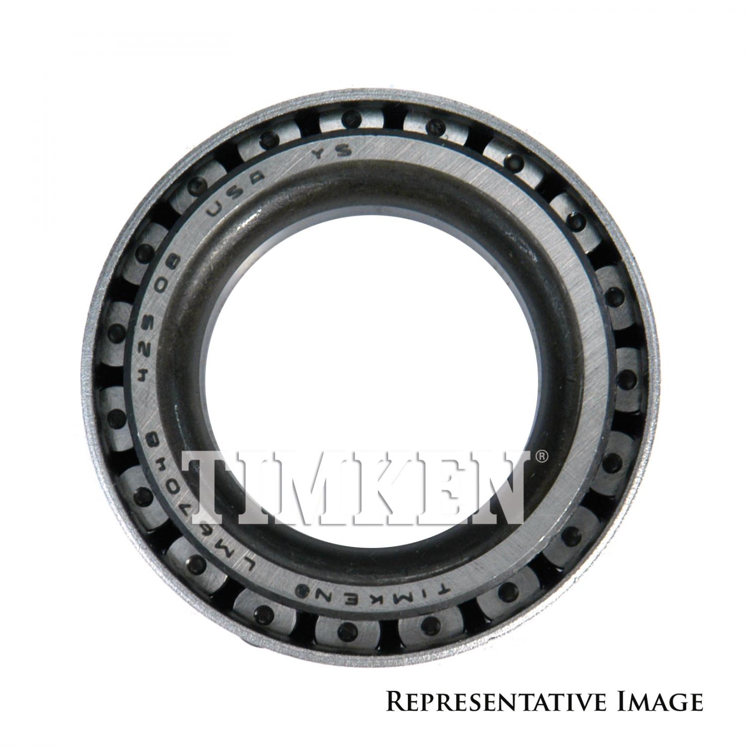 Timken LM67048 - Wheel Bearing Timken LM67048 Manual Trans Countershaft Bearing product image 4 of 8