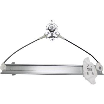 1990 Hyundai Excel Window Regulator Rear Left TrakMotive 100157 image 4 of 4