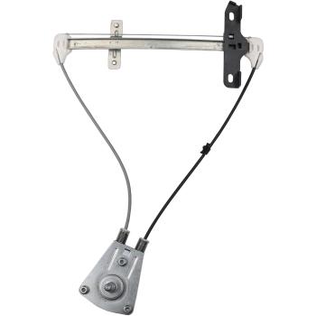1995 Honda Civic Window Regulator Rear Left TrakMotive 100370 image 4 of 4