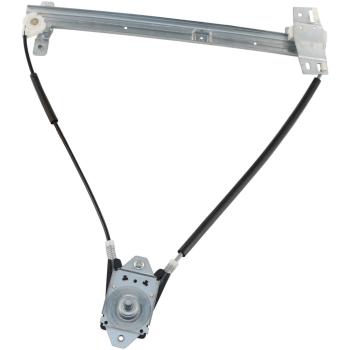 2004 Jeep Wrangler Window Regulator Front Left TrakMotive 100636 image 3 of 4