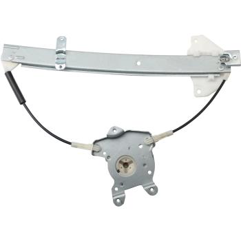 1994 Mitsubishi Mirage Window Regulator Rear Left TrakMotive 201163 image 3 of 4
