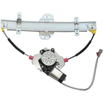 2004 Acura RL Power Window Motor and Regulator Assembly Rear Left TrakMotive 210011 image 4 of 4