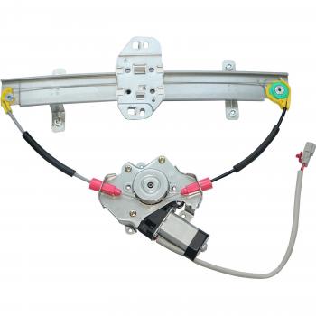 2004 Acura RL Power Window Motor and Regulator Assembly Rear Right TrakMotive 210012 image 2 of 4