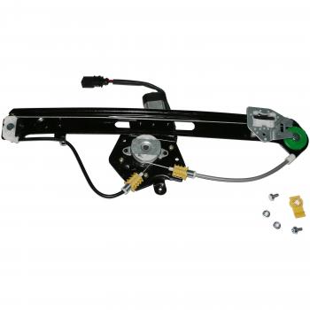 2005 BMW 330i Power Window Motor and Regulator Assembly Rear Left TrakMotive 210051 image 2 of 4