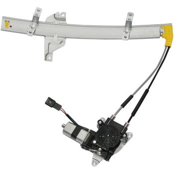2000 Oldsmobile Intrigue Power Window Motor and Regulator Assembly Front Left TrakMotive 210085 image 4 of 4