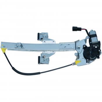 2003 Buick LeSabre Power Window Motor and Regulator Assembly Rear Left TrakMotive 210099 image 1 of 4