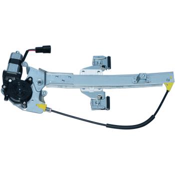 2003 Buick LeSabre Power Window Motor and Regulator Assembly Rear Right TrakMotive 210100 image 4 of 4