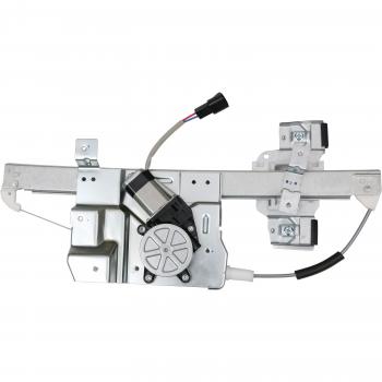 2008 Buick Lucerne Power Window Motor and Regulator Assembly Front Left TrakMotive 210101 image 1 of 4