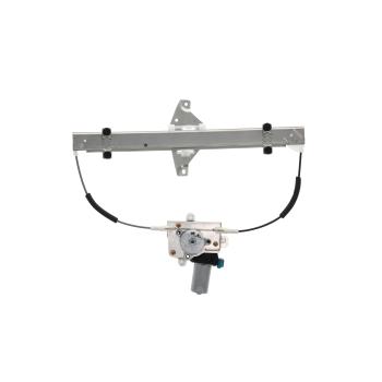 2009 Chevrolet Aveo Power Window Motor and Regulator Assembly Rear Left TrakMotive 210151 image 4 of 4