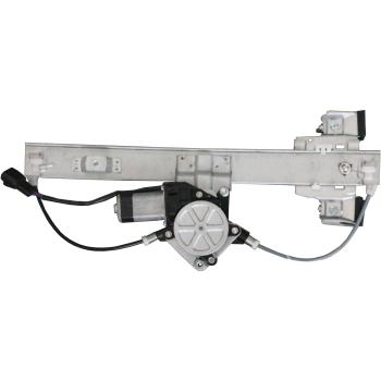 2008 Chevrolet HHR Power Window Motor and Regulator Assembly Rear Left TrakMotive 210219 image 4 of 4
