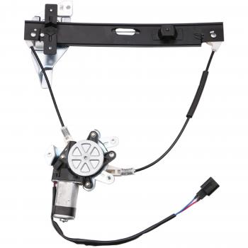 2005 Chevrolet Impala Power Window Motor and Regulator Assembly Rear Left TrakMotive 210227 image 2 of 4