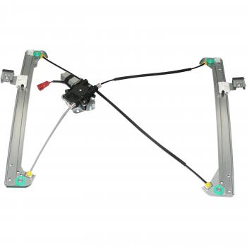 2007 Dodge Caravan Power Window Motor and Regulator Assembly Front Left TrakMotive 210277 image 2 of 4