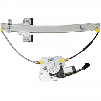 2009 Mitsubishi Raider Power Window Motor and Regulator Assembly Rear Left TrakMotive 210335 image 1 of 4